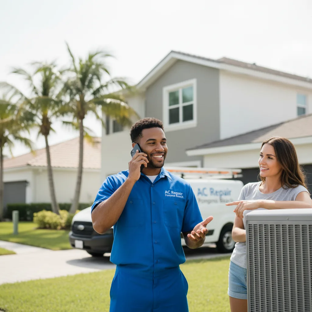 AC Repair Pompano Beach customer support in Friendship
